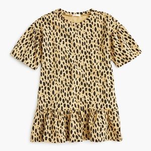 J. Crew Kids Casual Dress in Black and Tan